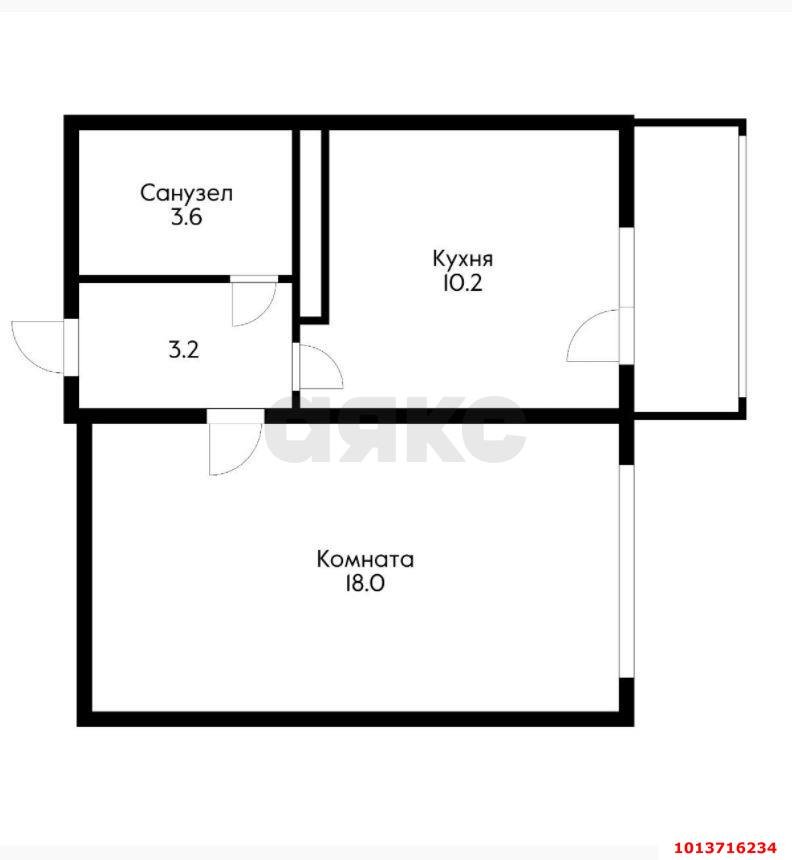 Фото №14: 1-комнатная квартира 35 м² - Берёзовый, Витаминкомбинат, 7/36к8