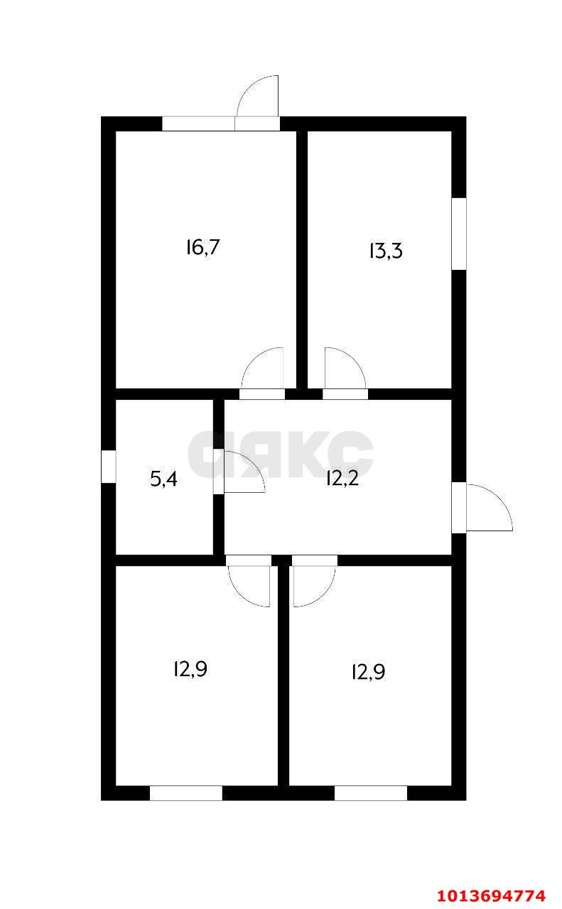 Фото №9: Дом 71 м² + 3 сот. - Краснодар, коттеджный  Крепость, ул. Гостагаевская, 44/1