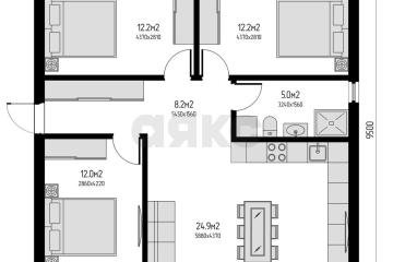 Фото №1: Дом 85&nbsp;м² + 4.55&nbsp;сот., 1&nbsp;эт. - Козет, мкр. СТ Яблонька, ул. Абрикосовая, 2