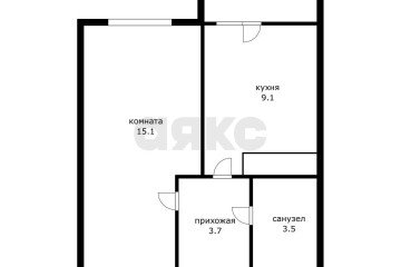 Фото №2: 1-комнатная квартира 34 м² - Краснодар, мкр. жилой комплекс Свобода, ул. Домбайская, 55