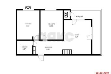 Фото №3: 2-комнатная квартира 60 м² - Краснодар, мкр. жилой комплекс Зелёный театр, ул. Западный Обход, 39/1к6