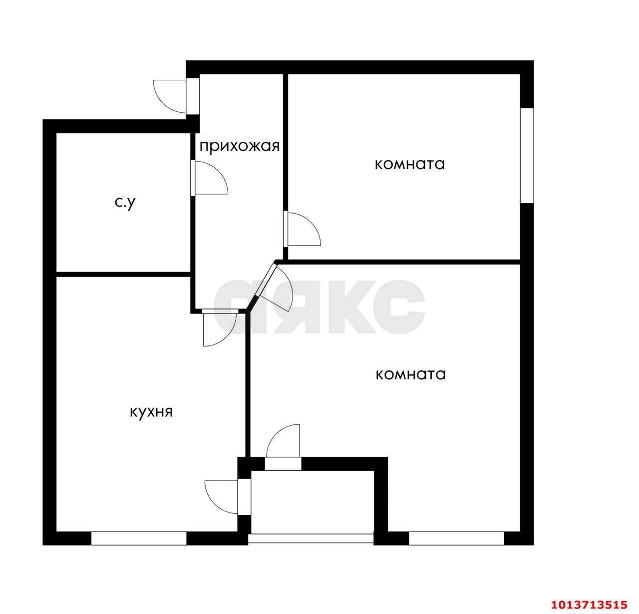 Фото №7: 2-комнатная квартира 50 м² - Краснодар, жилой комплекс Самолёт, ул. Западный Обход, 39/2к2