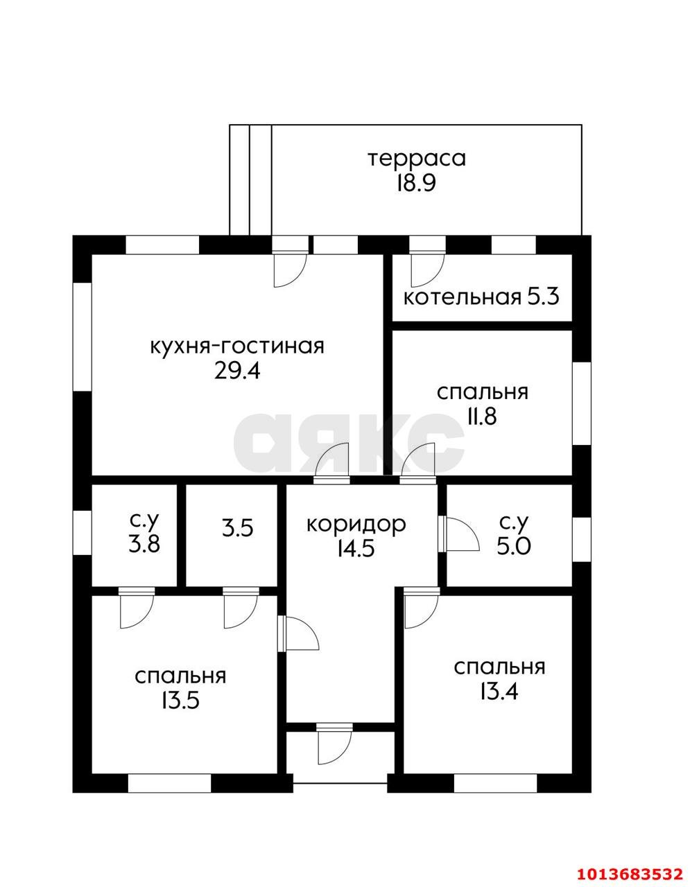 Фото №2: Дом 125 м² + 5 сот. - Краснодар, коттеджный  Николино Парк 2, ул. имени Хамазана Гизатуллина, 34