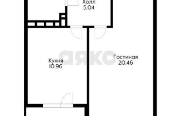 Фото №5: 1-комнатная квартира 44 м² - Краснодар, мкр. жилой комплекс Кино, ул. Уральская, 100/5