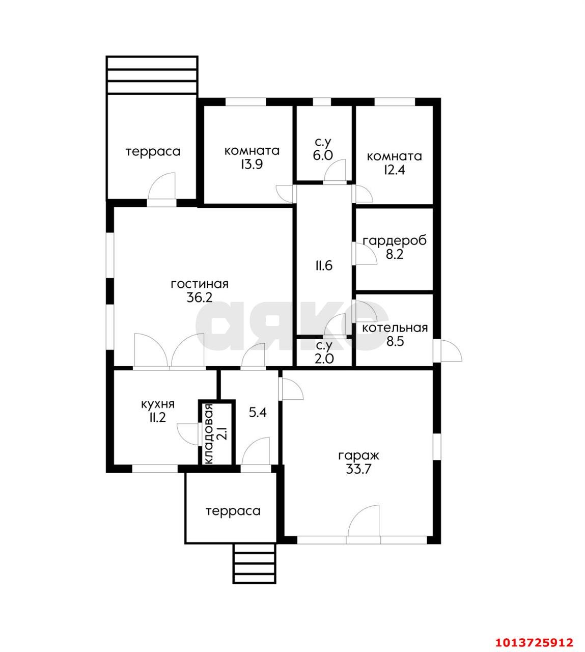 Фото №13: Дом 151 м² + 8 сот. - Краснодар, коттеджный  Зелёная Долина, ул. Нормандская, 11