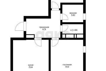 Фото №1: 2-комнатная квартира 53 м² - Краснодар, мкр. жилой комплекс Облака, ул. имени Генерала Корнилова, 9к2