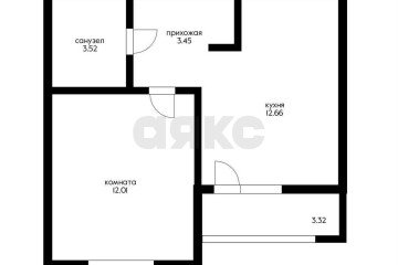 Фото №4: 1-комнатная квартира 33 м² - Краснодар, мкр. жилой комплекс Облака, ул. имени Генерала Корнилова, 9к2