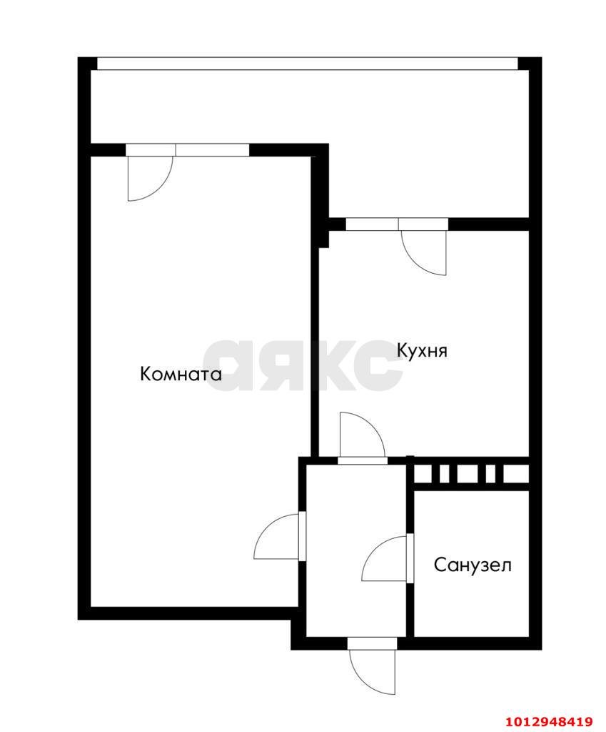 Фото №18: 1-комнатная квартира 42 м² - Краснодар, жилой комплекс Маршал, ул. Гаражная, 87