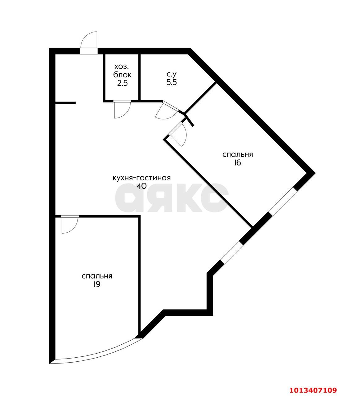 Фото №15: 2-комнатная квартира 85 м² - Краснодар, жилой комплекс Краснодар Сити, ул. Шоссе Нефтяников, 18к2