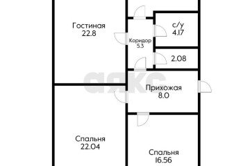 Фото №5: 3-комнатная квартира 105 м² - Краснодар, мкр. Центральный, ул. Леваневского, 187