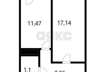 Фото №1: 1-комнатная квартира 42 м² - Краснодар, мкр. Музыкальный, ул. имени Сергея Есенина, 110к2