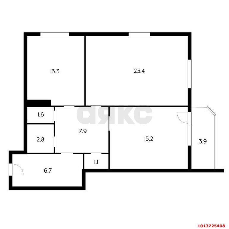 Фото №16: 2-комнатная квартира 72 м² - Краснодар, имени Маршала Жукова, ул. Александра Покрышкина, 2/1