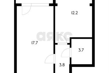 Фото №5: 1-комнатная квартира 38 м² - Краснодар, мкр. Музыкальный, ул. имени Мусоргского М.П., 1А