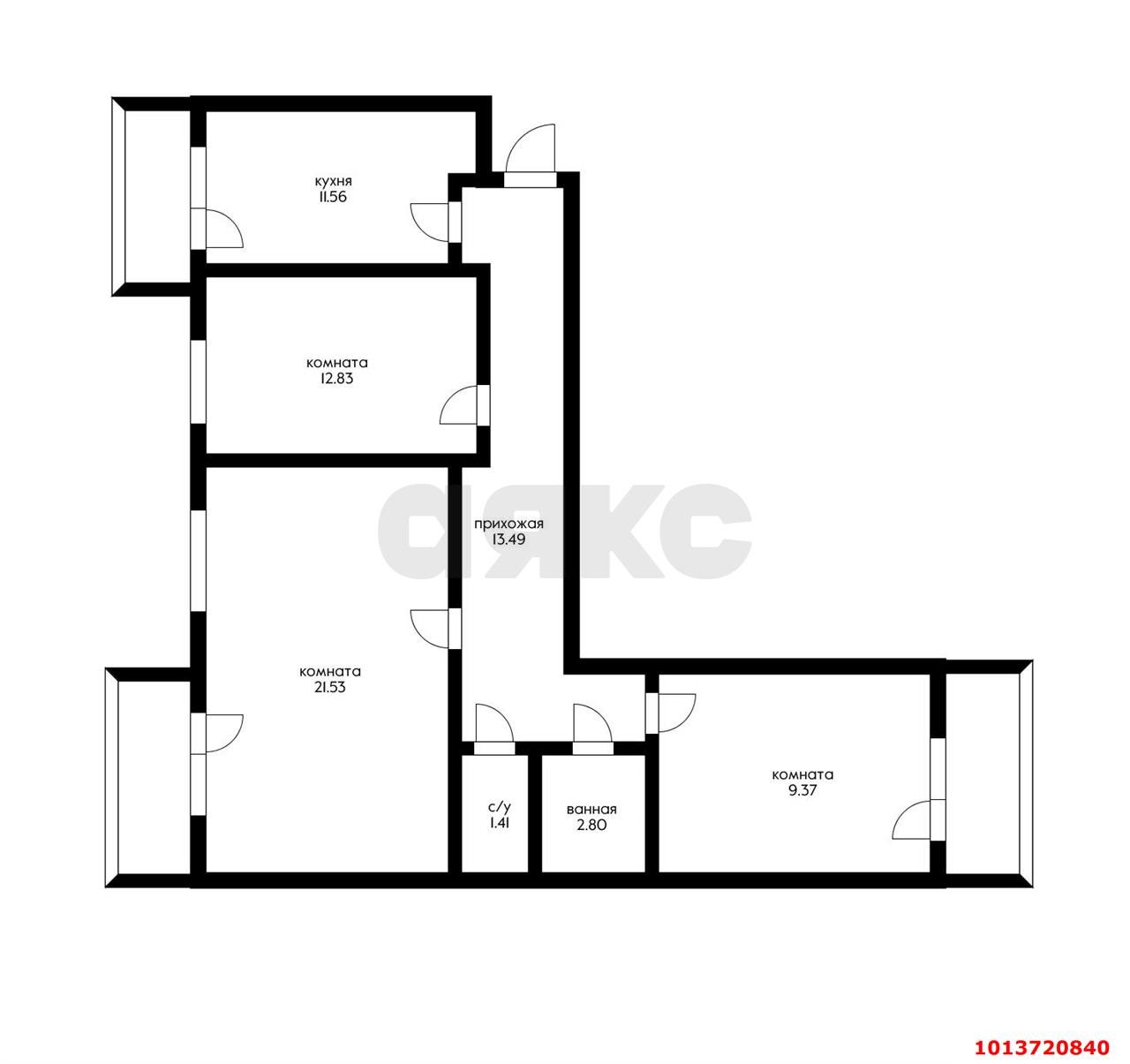 Фото №17: 3-комнатная квартира 80 м² - Краснодар, ТЭЦ, ул. Сормовская, 10/2