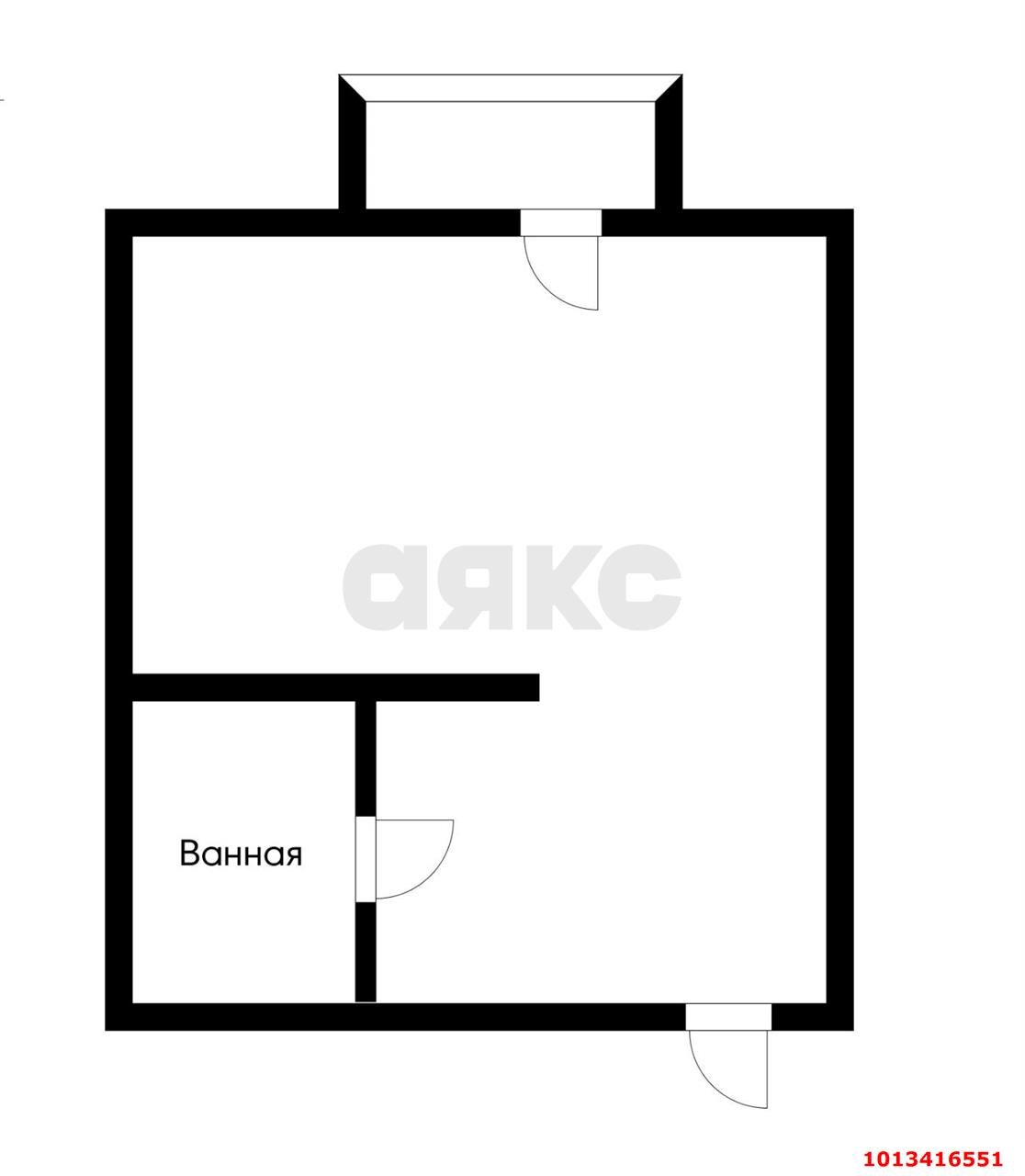 Фото №10: Студия 28 м² - Новая Адыгея, жилой комплекс Родной Дом, ул. Бжегокайская, 31/2к1