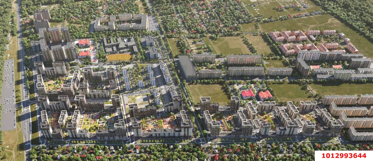 Фото №6: Торговое помещение 50&nbsp;м², 1/16&nbsp;эт. - Краснодар, Прикубанский внутригородской округ, мкр. жилой комплекс Ракурс, ул. имени Героя Ростовского, 8к1