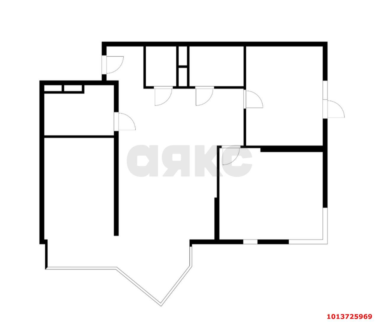 Фото №16: 3-комнатная квартира 128 м² - Краснодар, жилой комплекс Седьмой Континент, ул. Совхозная, 1к5