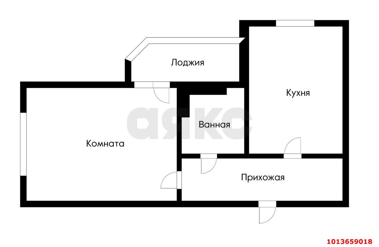 Фото №14: 1-комнатная квартира 45 м² - Краснодар, Восточно-Кругликовский, ул. им. Героя Яцкова И.В., 2