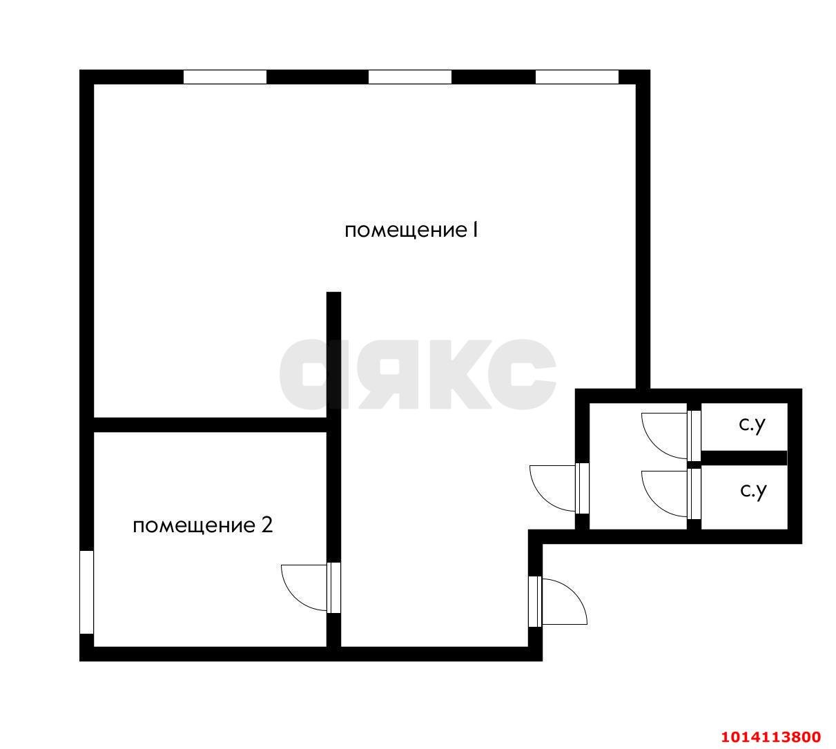 Фото №10: Офисное помещение 79 м² - Краснодар, жилой комплекс Солнечный Парк, ул. имени Симиренко, 37