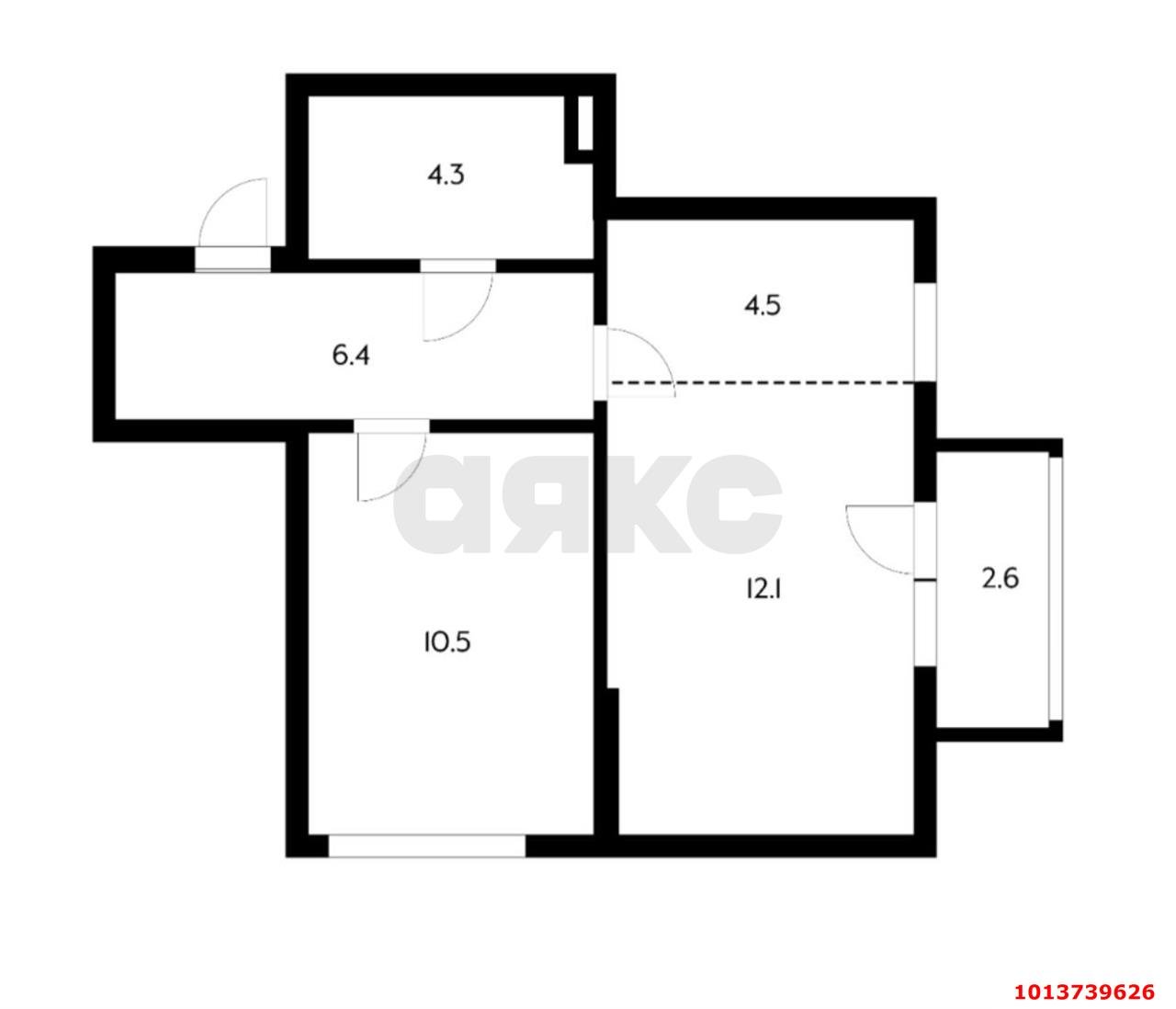 Фото №12: 1-комнатная квартира 41 м² - Берёзовый, жилой комплекс Прогресс, ул. Ивана Кулибина, 2