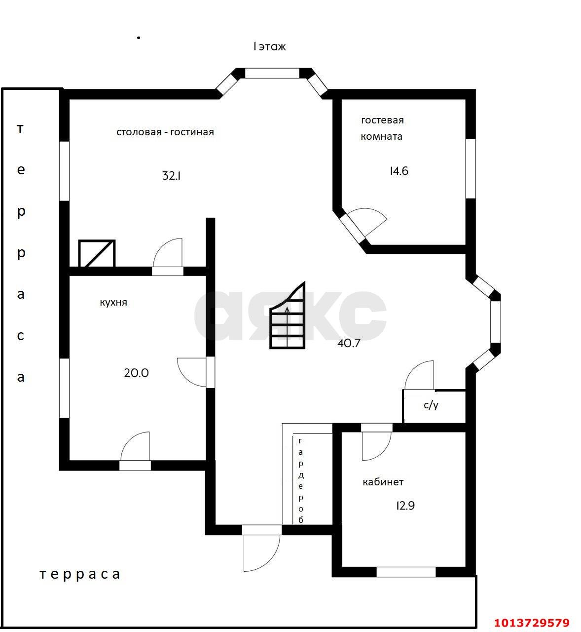 Фото №18: Дом 360 м² + 9 сот. - Яблоновский, ул. Котовского, 101