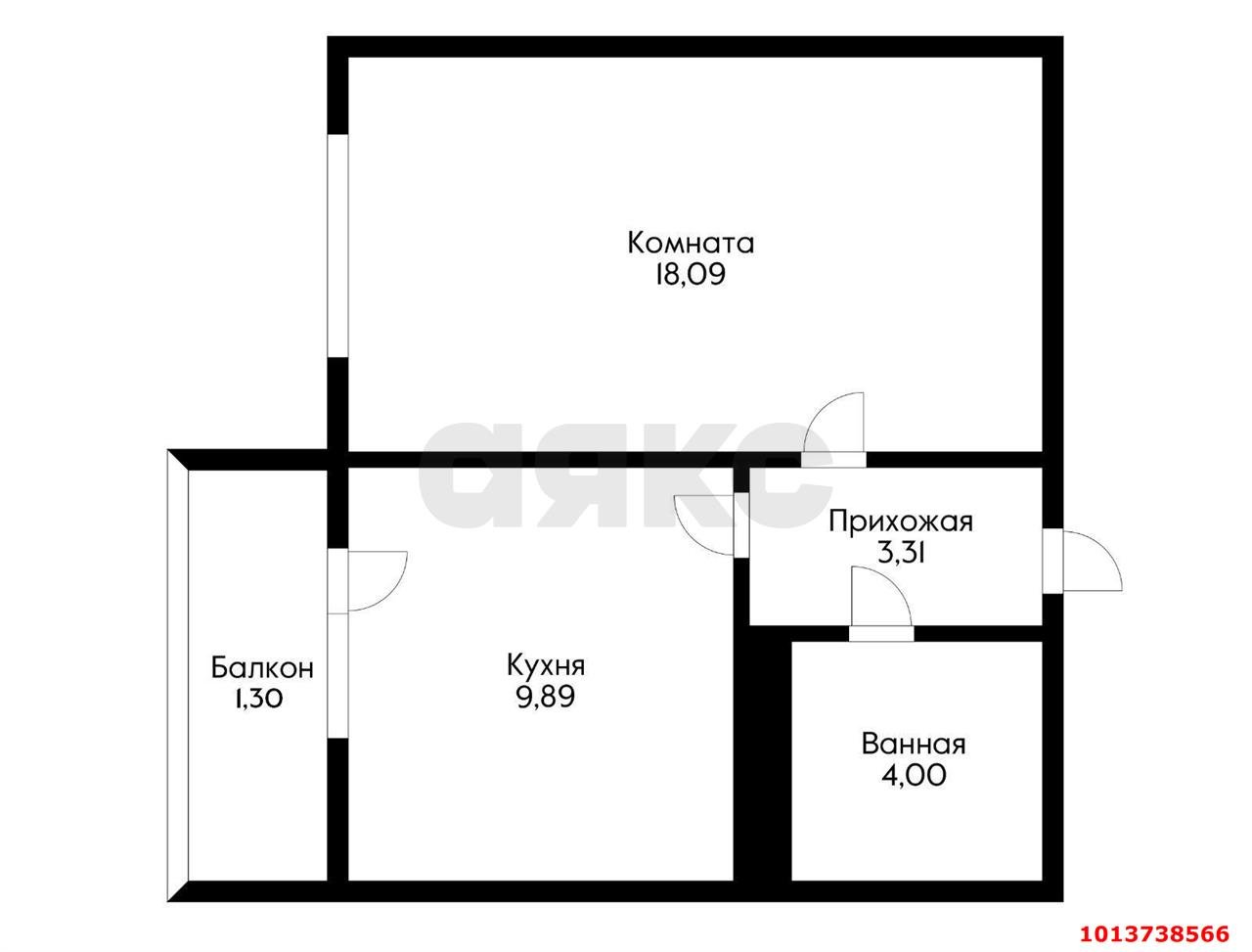 Фото №11: 1-комнатная квартира 35 м² - Краснодар, Камвольно-суконный Комбинат, ул. Магистральная, 11