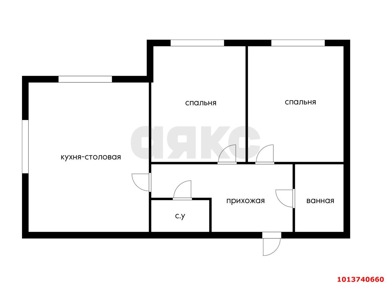 Фото №10: 2-комнатная квартира 53 м² - Краснодар, жилой комплекс Ракурс, ул. имени Героя Ростовского, 8к3