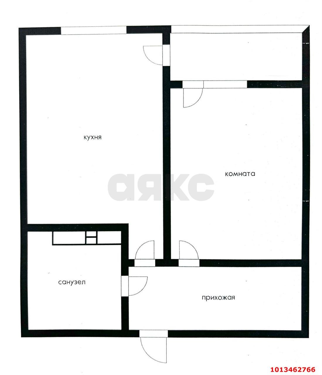 Фото №16: 1-комнатная квартира 31 м² - Краснодар, жилой комплекс Самолёт, ул. Западный Обход, 39/2