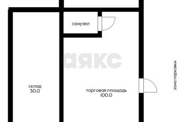 Фото №2: Торговое помещение 104 м² - Яблоновский, ул. Лаухина, 4/2