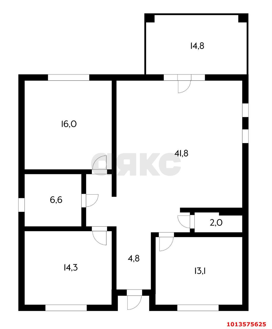 Фото №6: Дом 100 м² + 4.5 сот. - Старобжегокай, ул. Октябрьская, 1