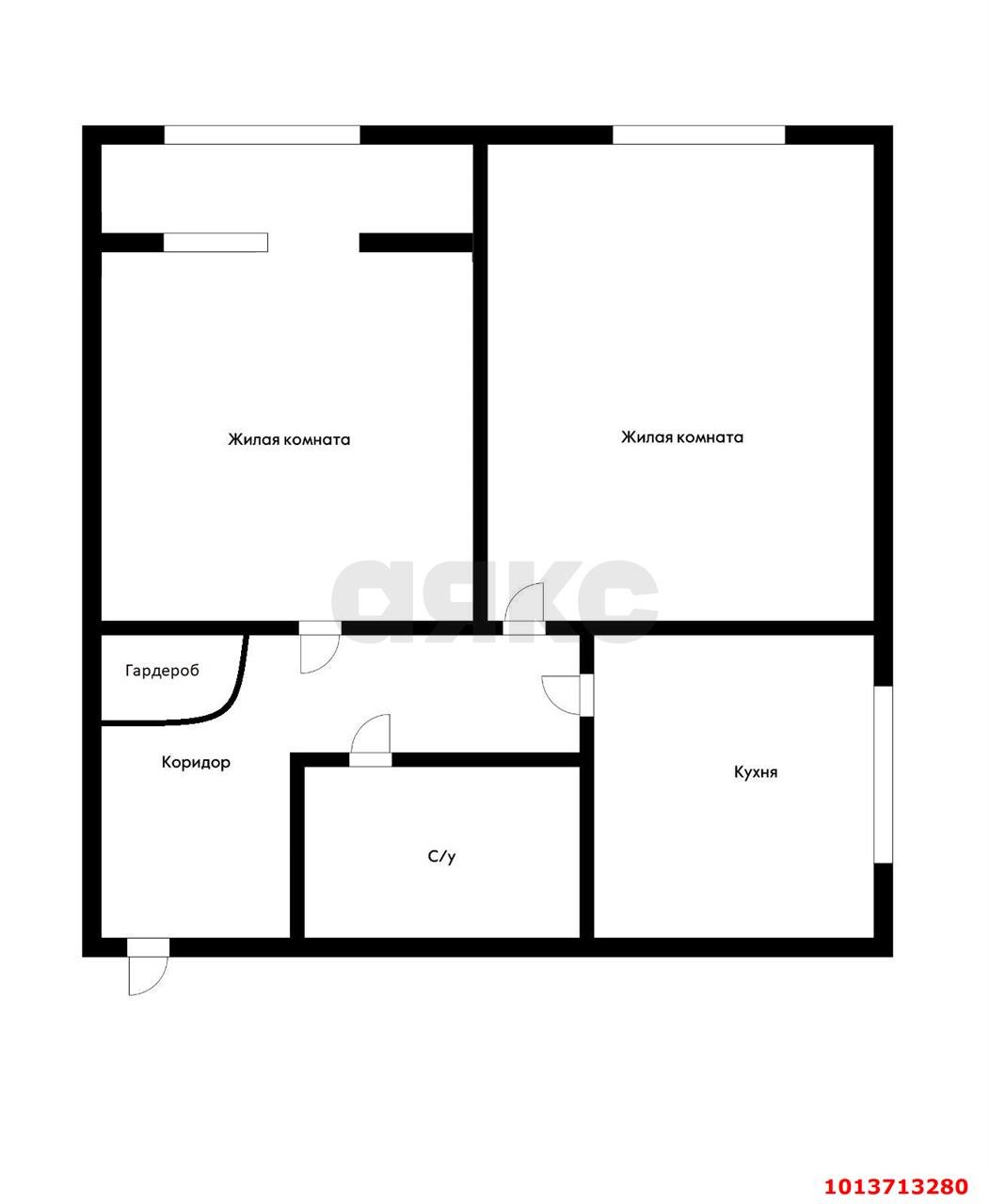 Фото №13: 2-комнатная квартира 48 м² - Краснодар, Музыкальный, пр-д Ангарский, 2