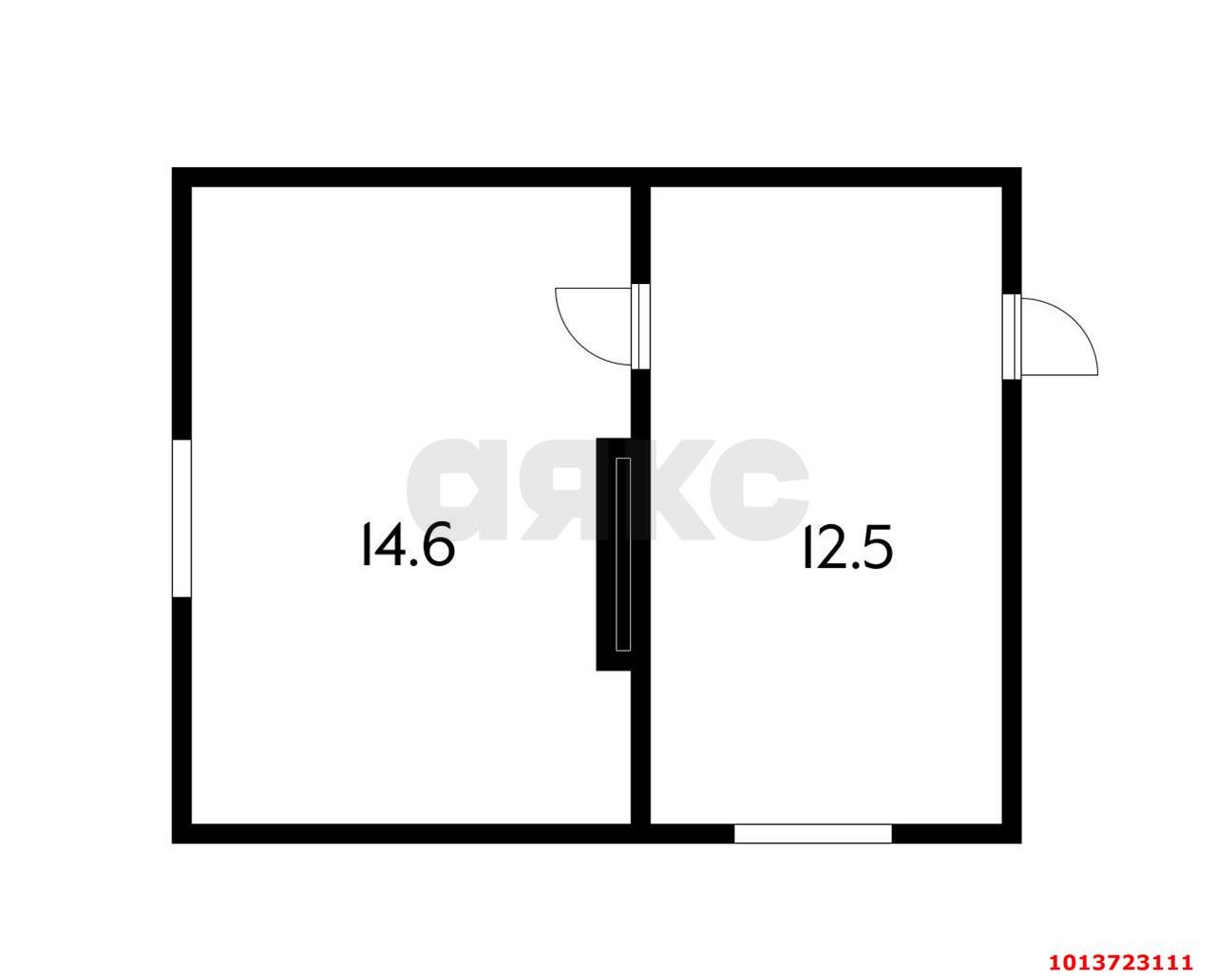 Фото №7: 1-комнатная квартира 27 м² - Октябрьский, ул. Ленина, 3