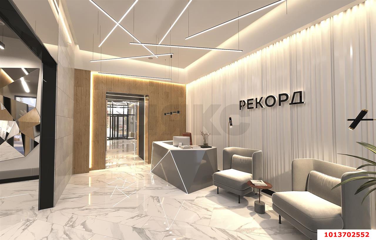 Фото №6: 1-комнатная квартира 37&nbsp;м², 12/24&nbsp;эт. - Краснодар, Карасунский внутригородской округ, мкр. Черёмушки, ул. Новороссийская, 90