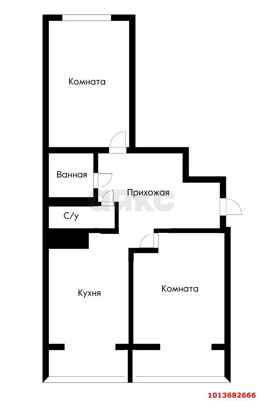 Фото №15: 2-комнатная квартира 73 м² - Краснодар, Юбилейный, пр-кт Чекистов, 26