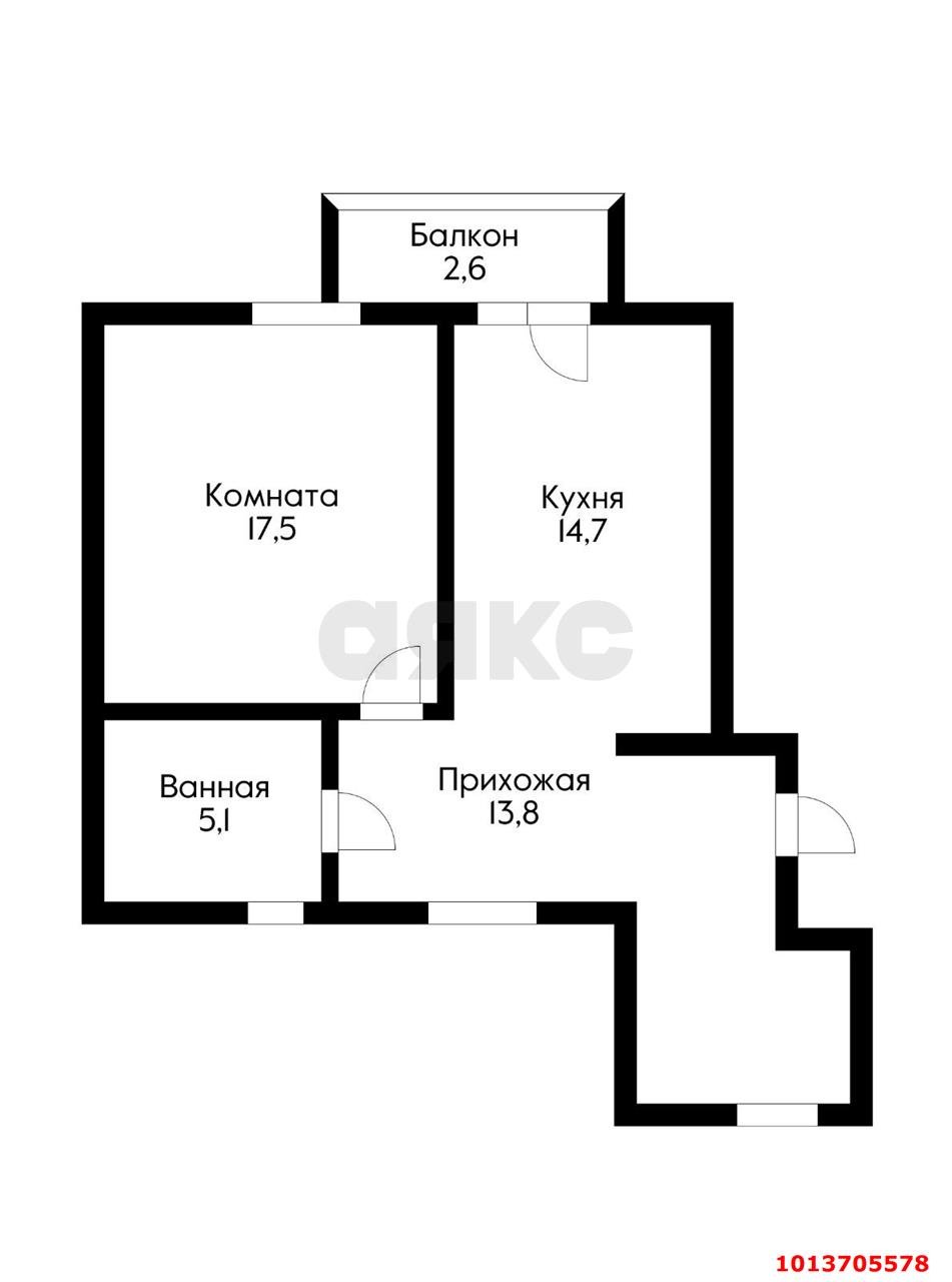 Фото №2: 2-комнатная квартира 51 м² - Энем, ул. Молодёжная, 40