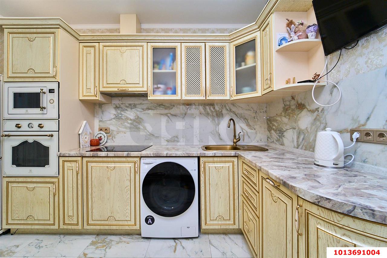 Фото №5: 2-комнатная квартира 61&nbsp;м², 8/25&nbsp;эт. - Краснодар, Карасунский внутригородской округ, Хлопчато-бумажный Комбинат, мкр. жилой комплекс Галактика, ул. Уральская, 71