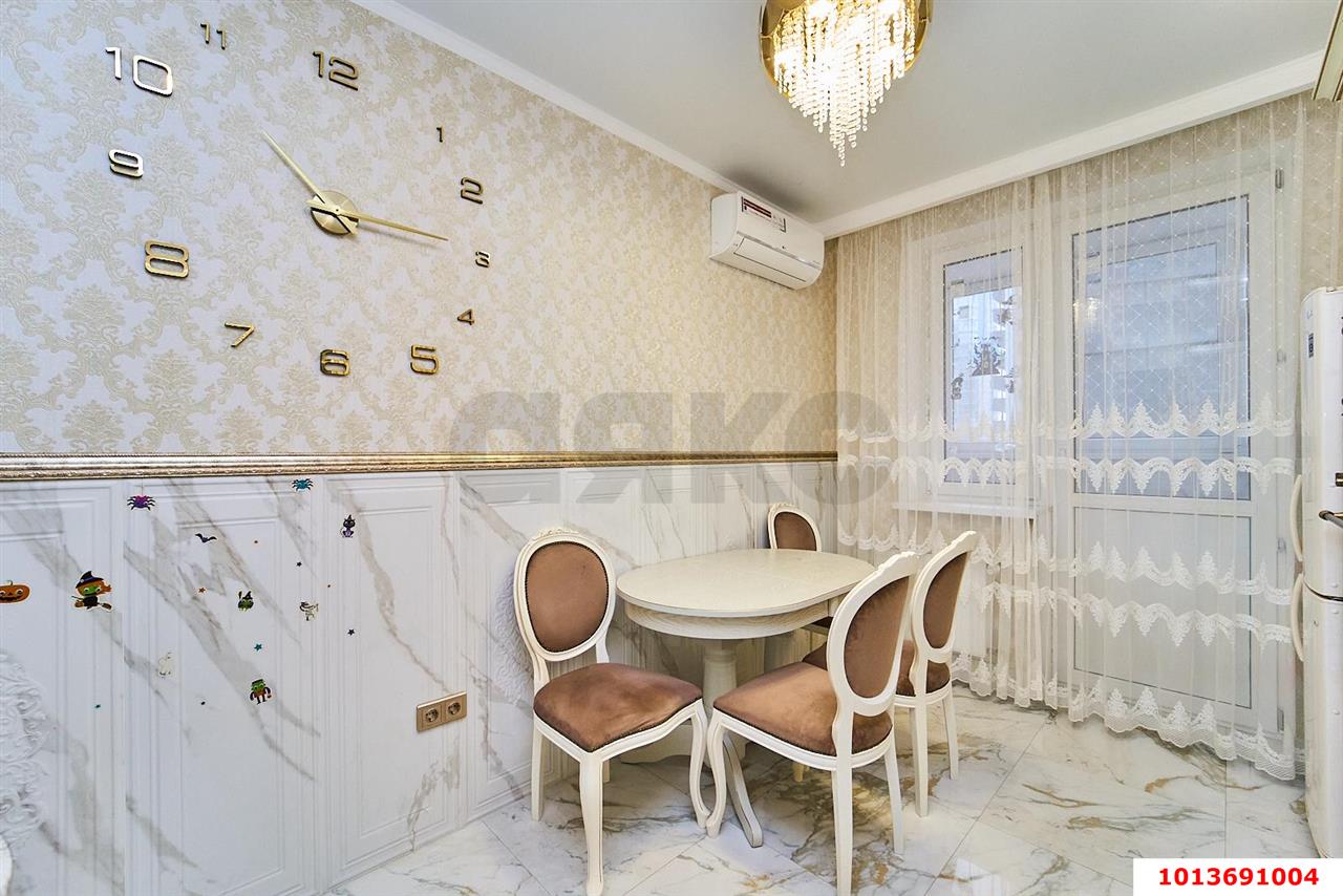Фото №6: 2-комнатная квартира 61&nbsp;м², 8/25&nbsp;эт. - Краснодар, Карасунский внутригородской округ, Хлопчато-бумажный Комбинат, мкр. жилой комплекс Галактика, ул. Уральская, 71
