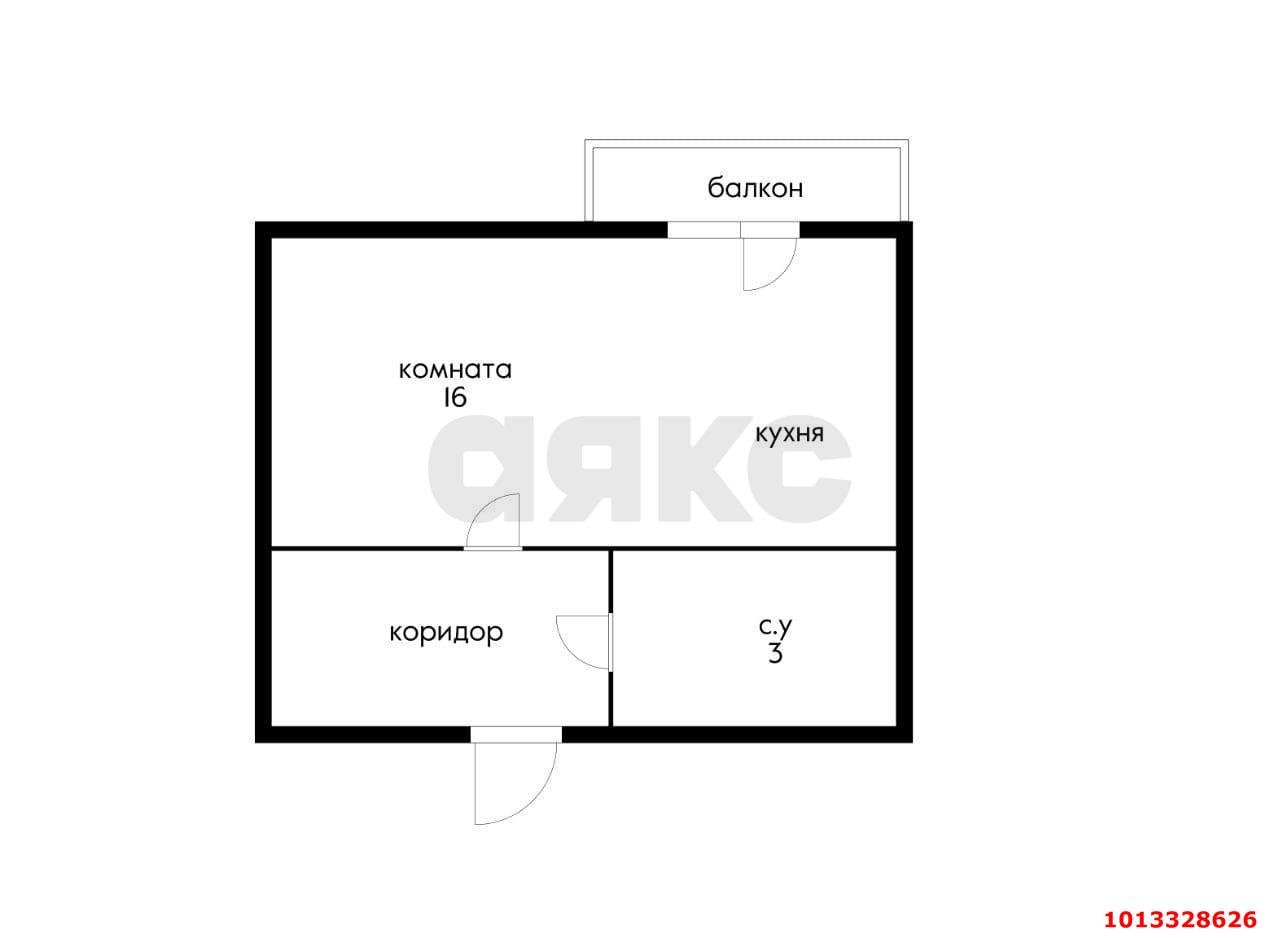 Фото №10: Студия 26 м² - Берёзовый, жилой комплекс Прогресс, ул. имени Туполева А.Н., 4