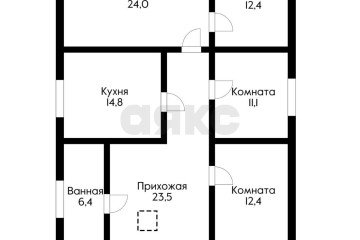 Фото №2: Дом 104 м² - Краснодар, ж/м Пашковский, ул. Космонавтов, 85