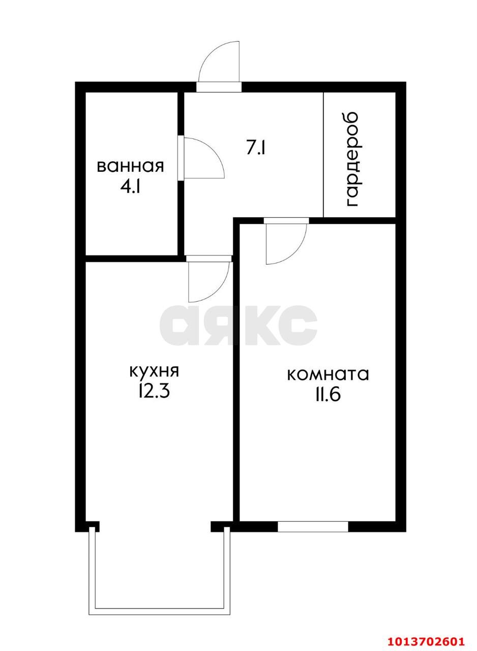 Фото №12: 1-комнатная квартира 35 м² - Энем, ул. Лермонтова, 4/8