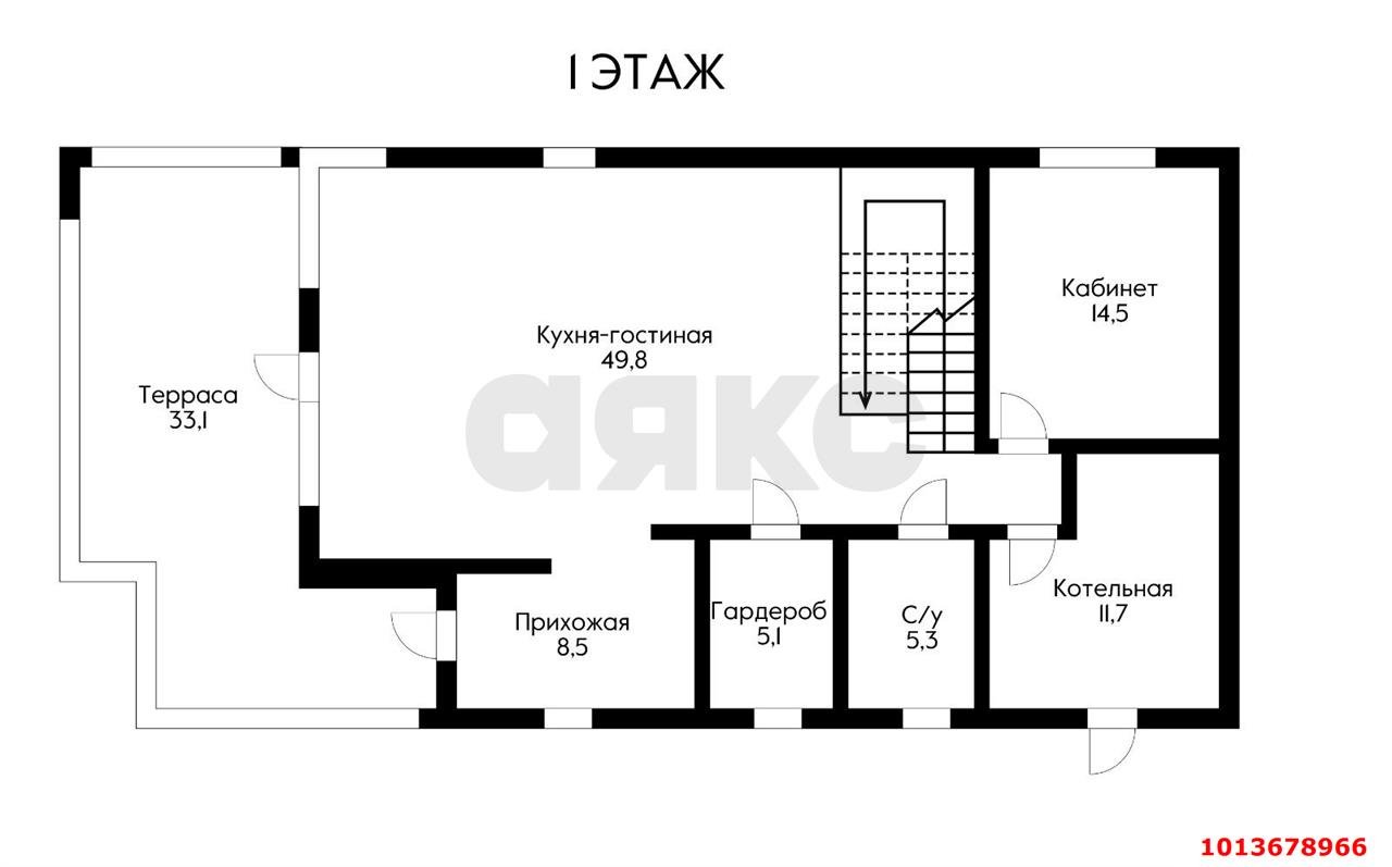 Фото №2: Дом 263&nbsp;м² + 4.5&nbsp;сот., 2&nbsp;эт. - Краснодар, Западный внутригородской округ, мкр. Центральный, ул. Братьев Игнатовых, 175