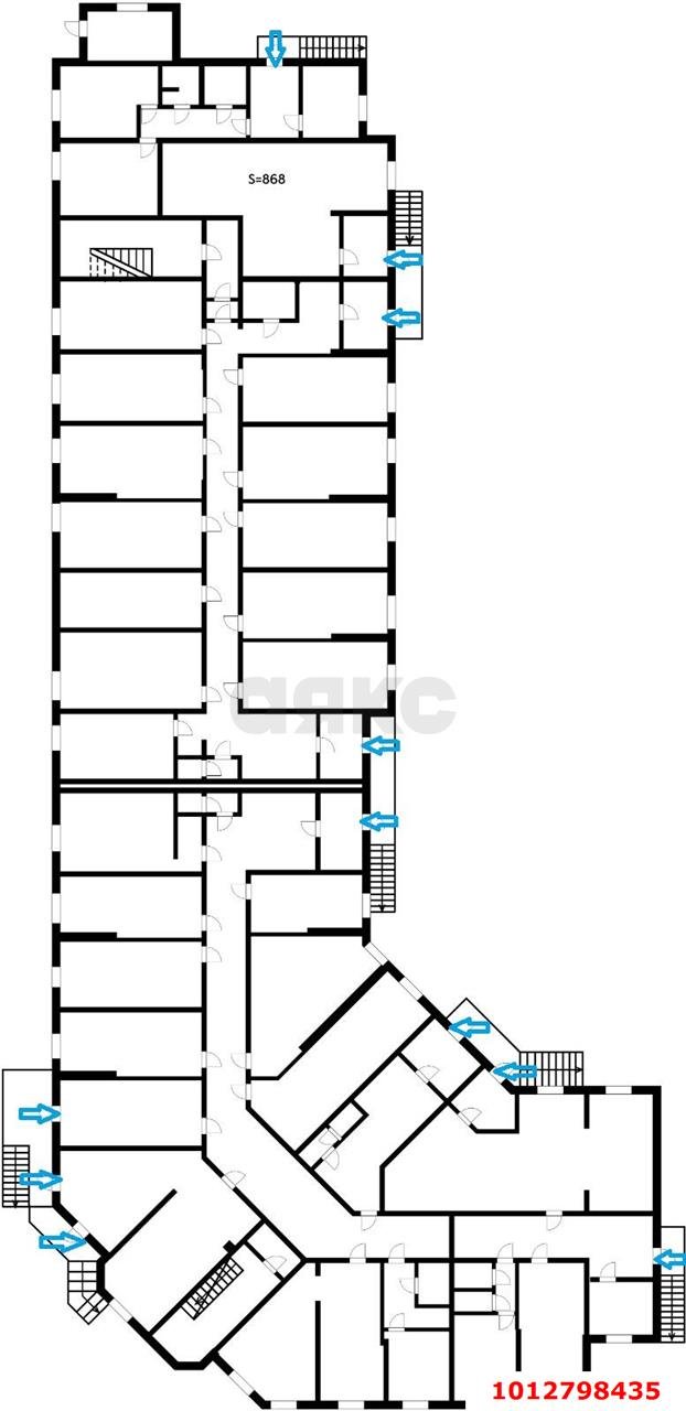 Фото №16: Торговое помещение 868&nbsp;м², 7&nbsp;эт. - Энем, ул. Фрунзе, 12