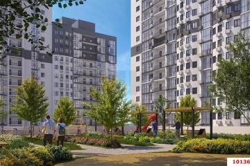 Фото №1: 1-комнатная квартира 35 м², 17/21 эт. - Краснодар, мкр. жилой комплекс Режиссёр, ул. Уральская, 100/6