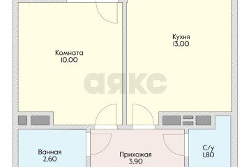 Фото №3: 1-комнатная квартира 33 м² - Краснодар, мкр. жилой комплекс Самолёт, ул. Западный Обход, 39/2