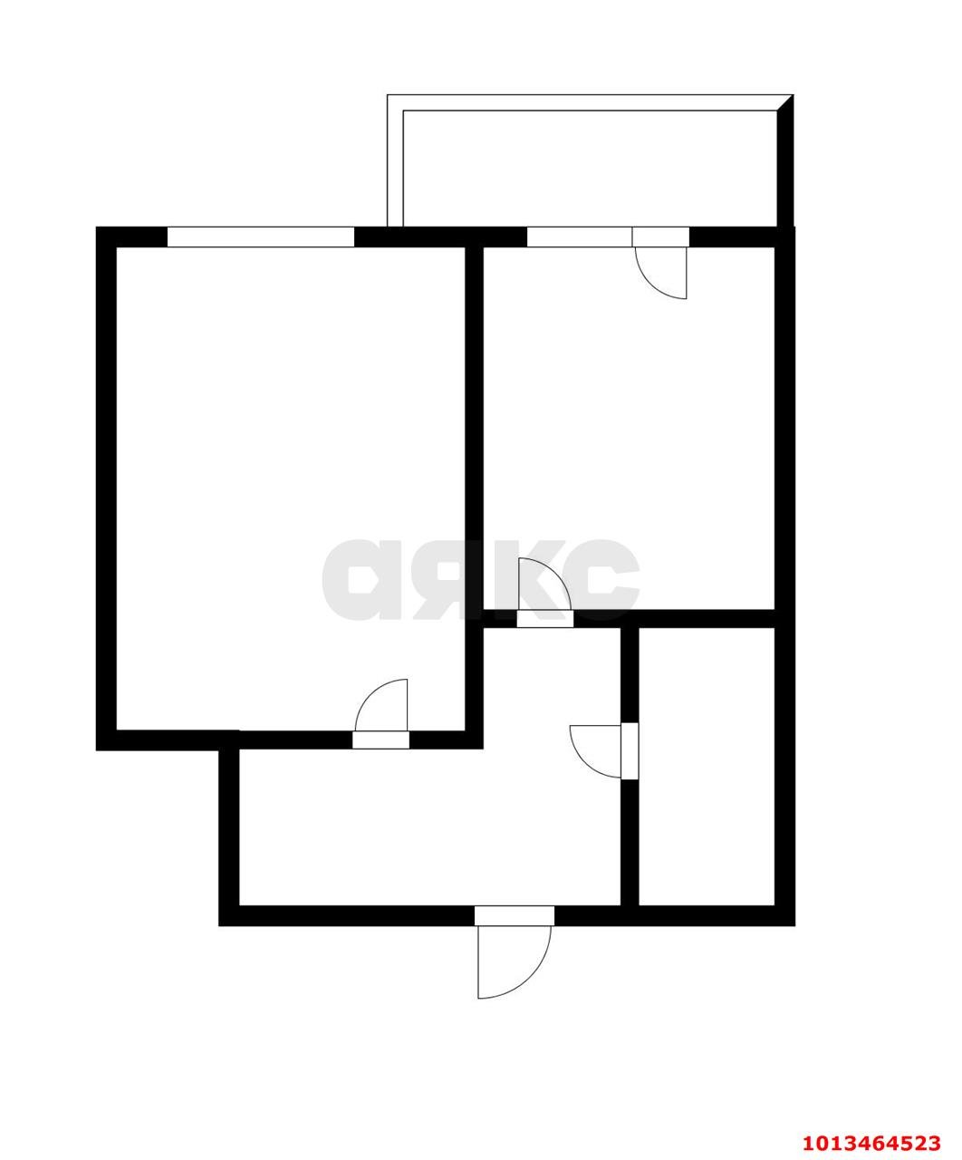 Фото №9: 1-комнатная квартира 31 м² - Краснодар, Музыкальный, ул. Чайковского, 25