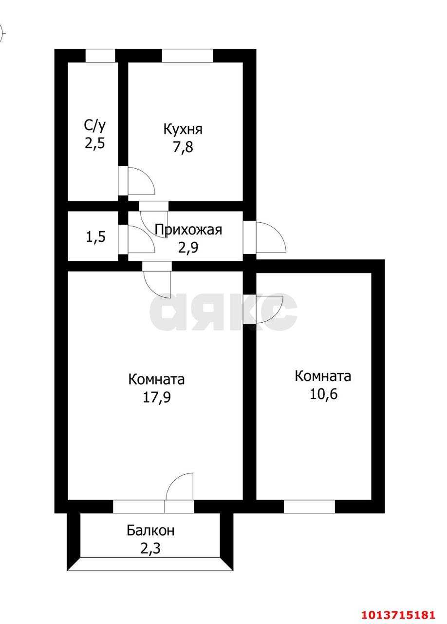 Фото №8: 2-комнатная квартира 44 м² - Энем, ул. Коммунистическая, 18