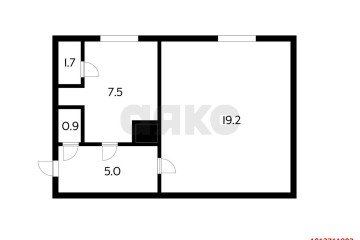 Фото №5: 1-комнатная квартира 35 м² - Краснодар, мкр. Центральный, ул. Ломоносова, 106