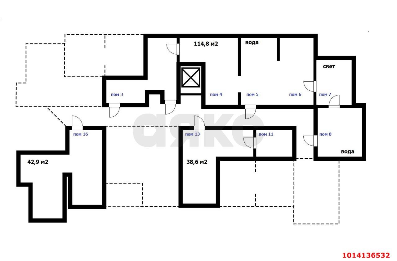 Фото №3: Торговое помещение 197 м² - Краснодар, Гидростроителей, ул. Трудовой Славы, 7/1