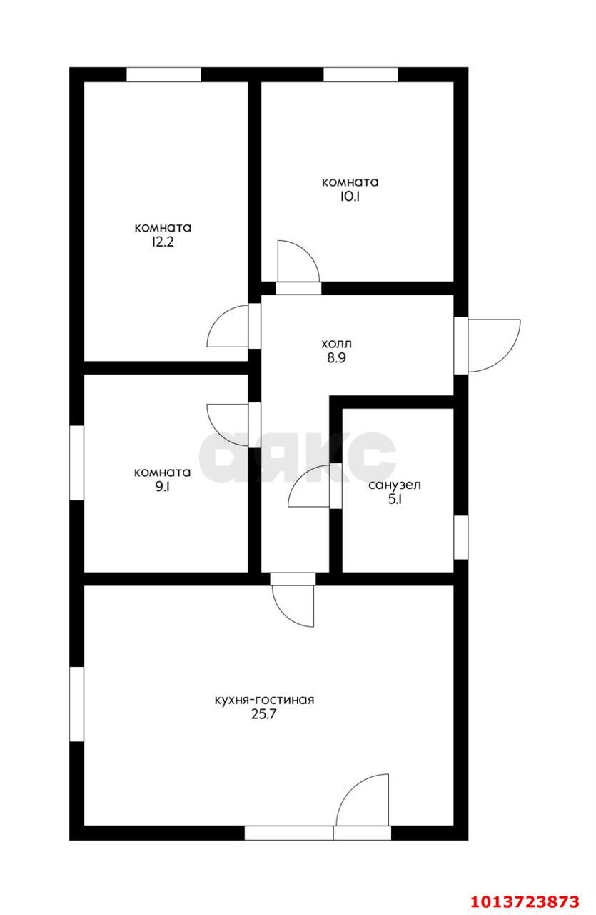 Фото №4: Дом 73 м² + 3.06 сот. - Краснодар, коттеджный  Изумрудный Город, ул. имени 40-й Отдельной Мотострелковой Бригады, 25к1