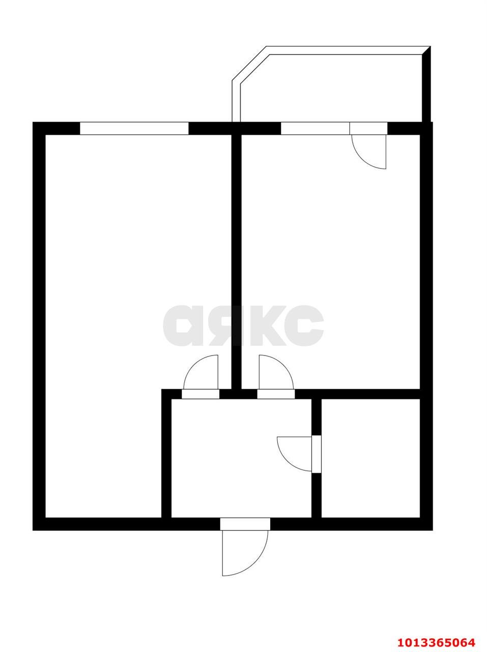 Фото №9: 1-комнатная квартира 41 м² - Краснодар, Прикубанский внутригородской округ, ул. Ивана Рослого, 16